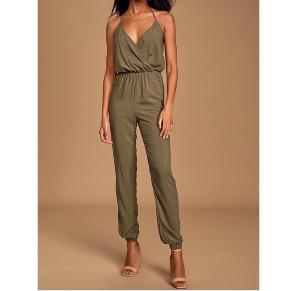 Lulus Dresses & Skirts - Lulus green jumpsuit romper